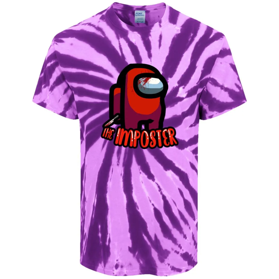 The Imposter Among Us Tie-Dye Music Festival T-Shirt