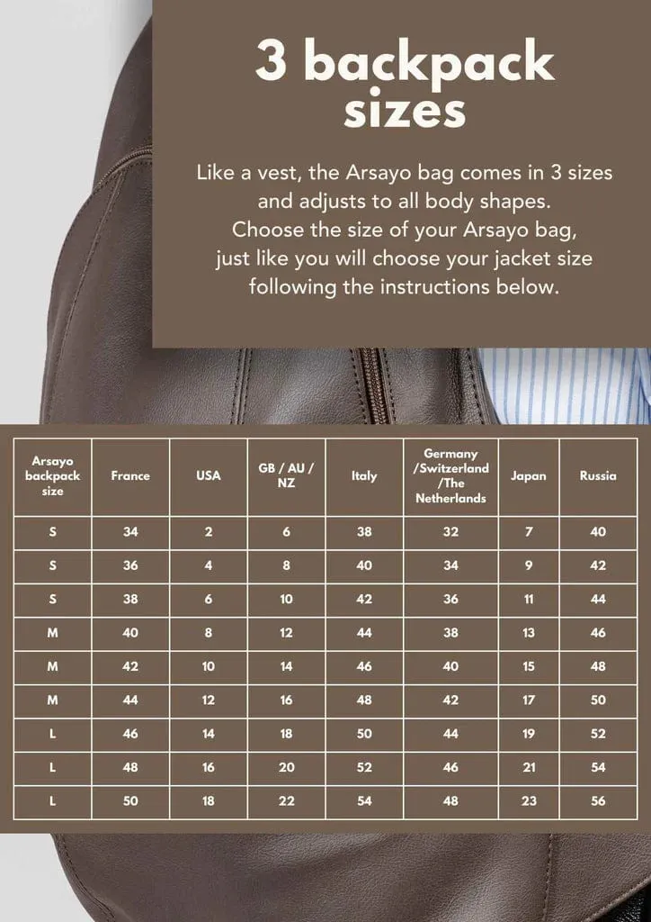 The Original Vegan Leather Backpack | Bronze