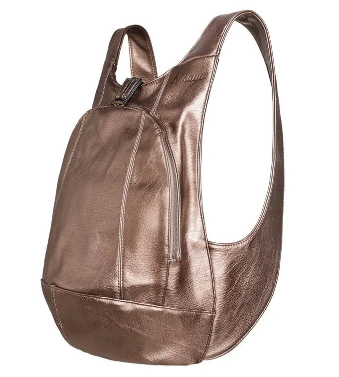 The Original Vegan Leather Backpack | Bronze