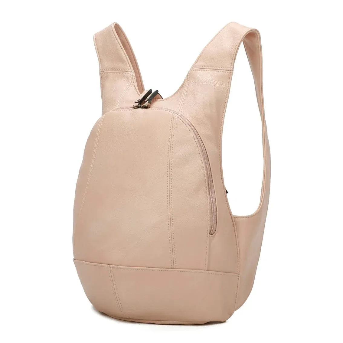 The Original Vegan Leather Backpack | Pastel Pink