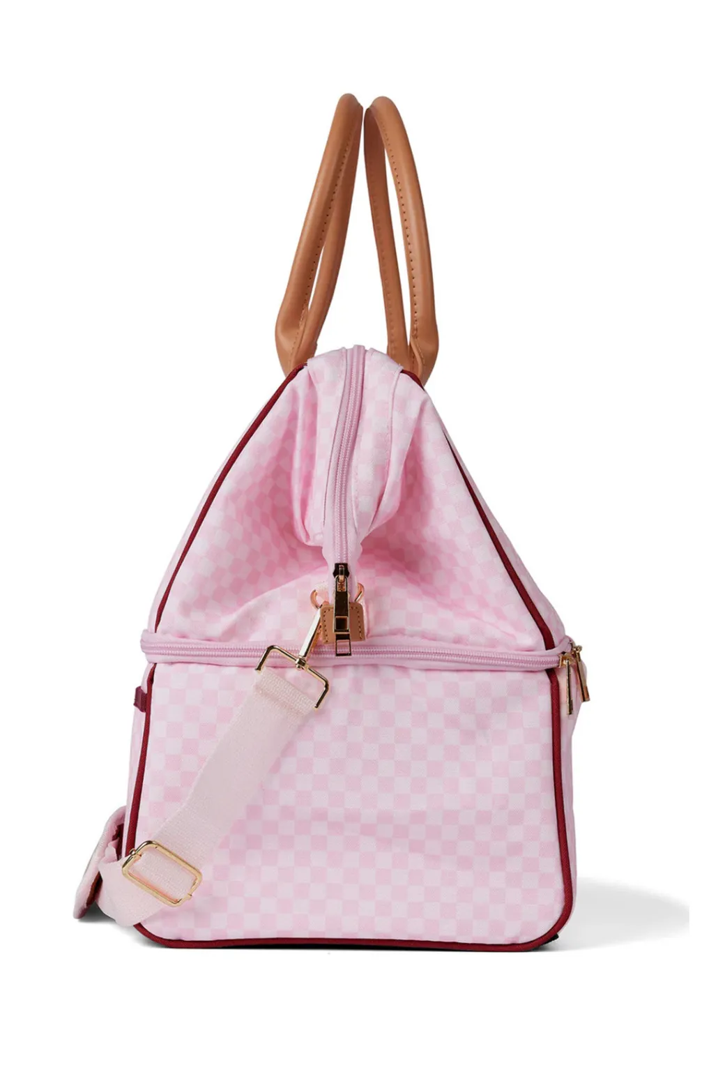 The Somewhere Co Pink Petal Cooler Bag