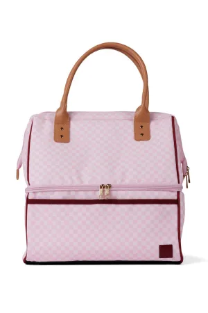 The Somewhere Co Pink Petal Cooler Bag