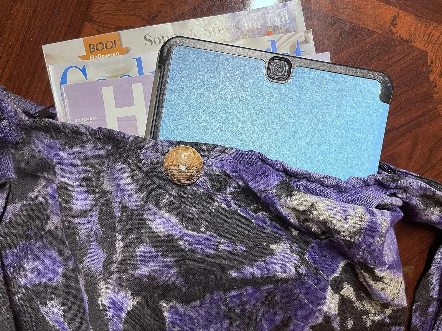 Tie Dye Crossbody Bag – Hippie Hobo Shoulder Purse – Handmade Colorful Artsy Sling Handbag – Medium 33”
