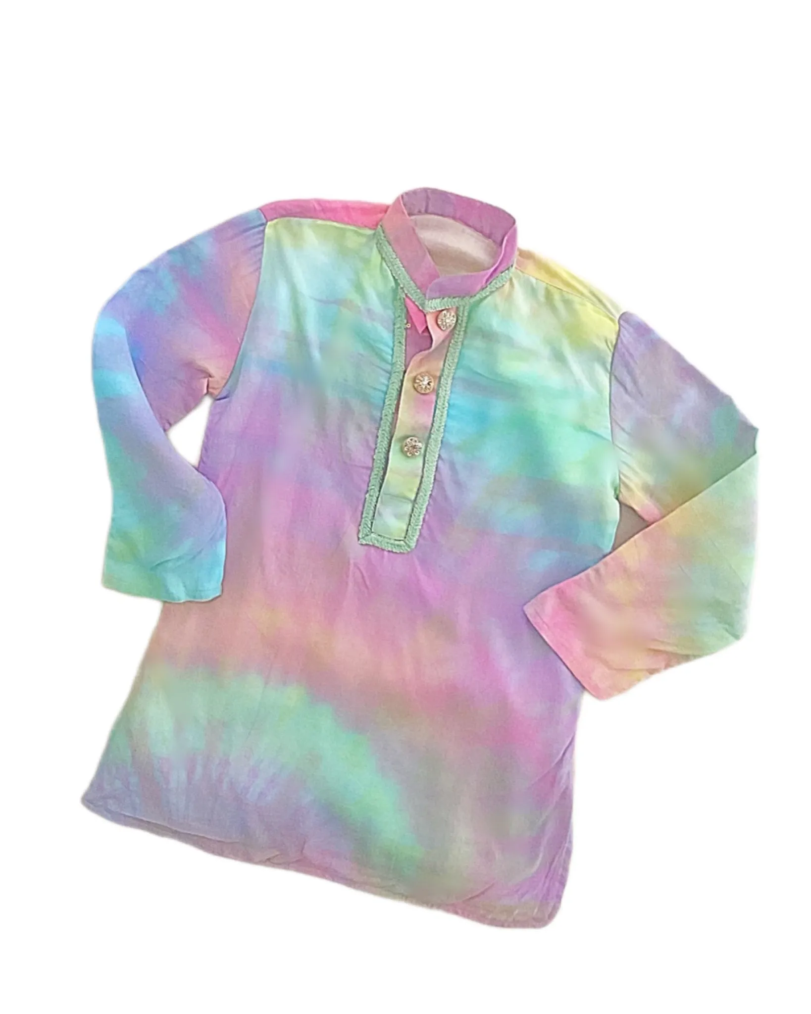 Tie Dye kurta set for Boys