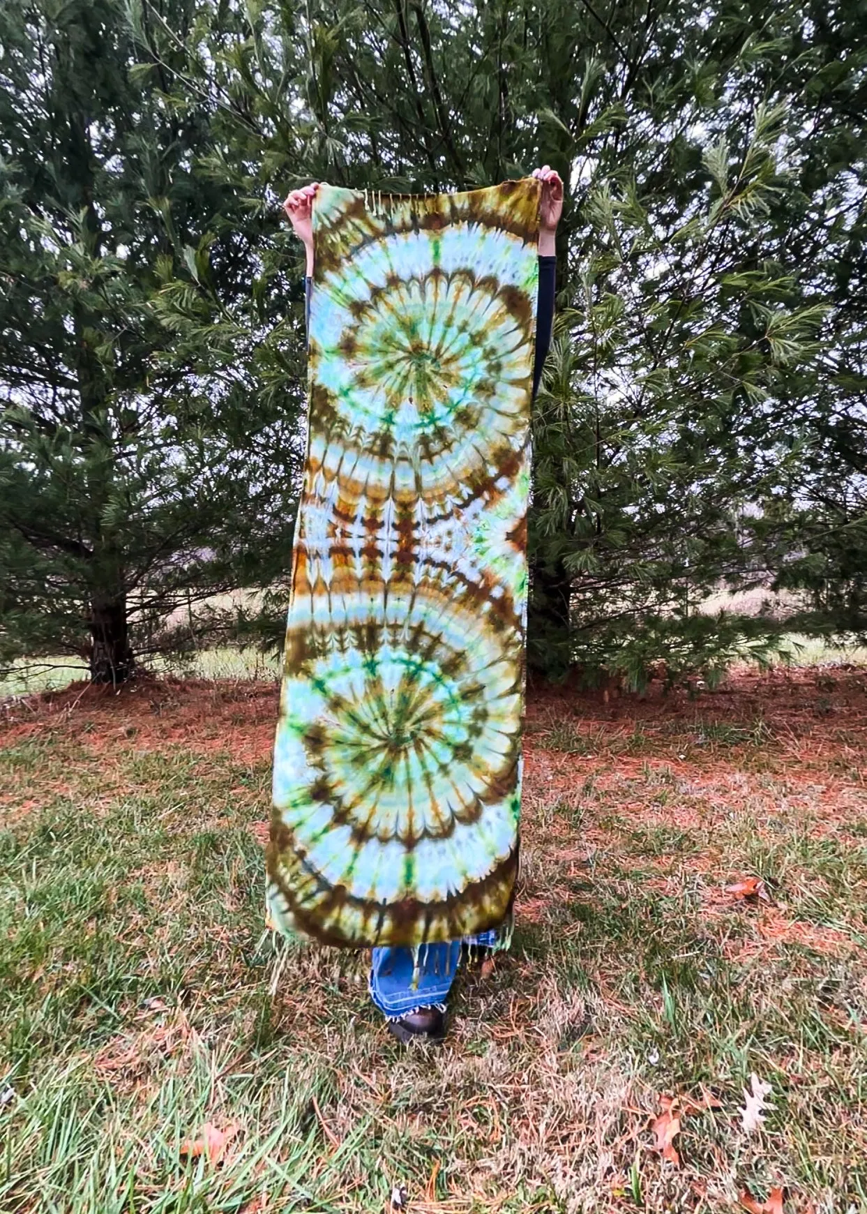 Tie Dye Pashmina