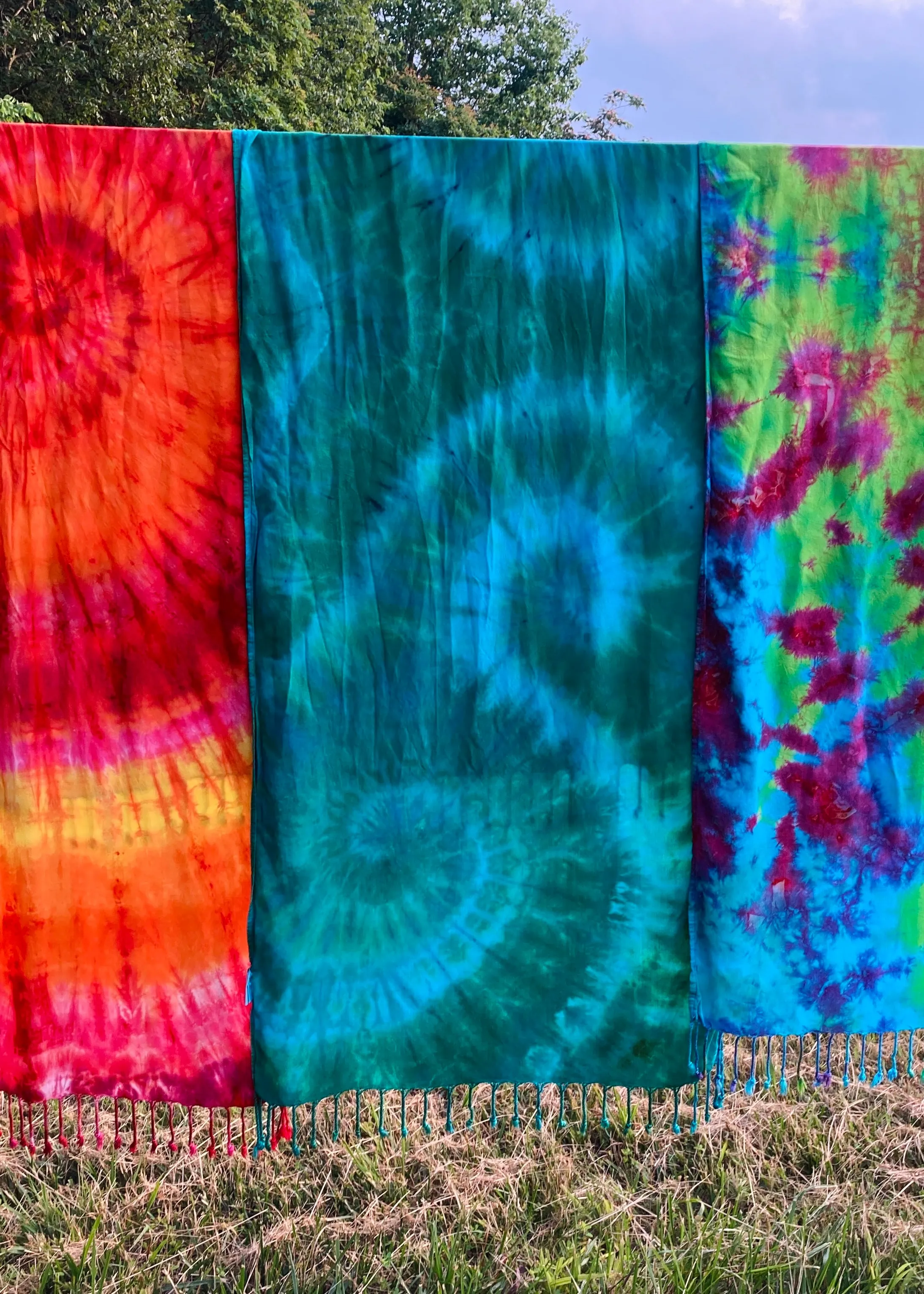Tie Dye Pashmina