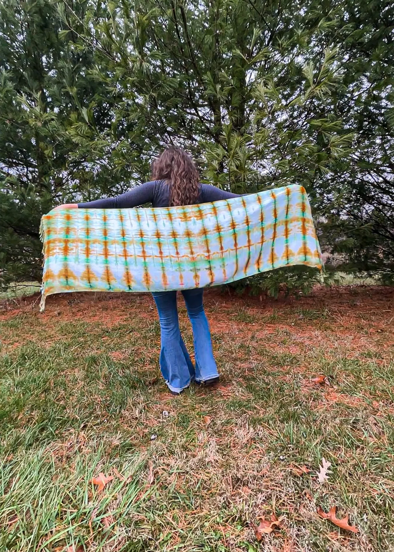 Tie Dye Pashmina