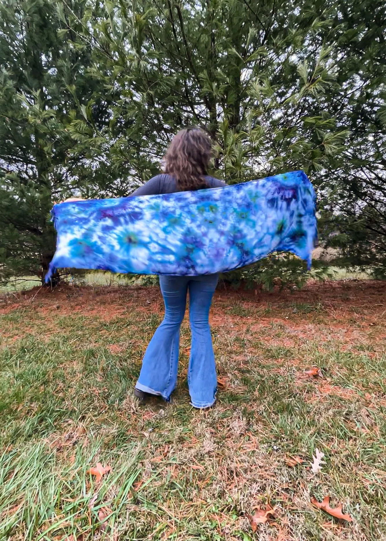 Tie Dye Pashmina