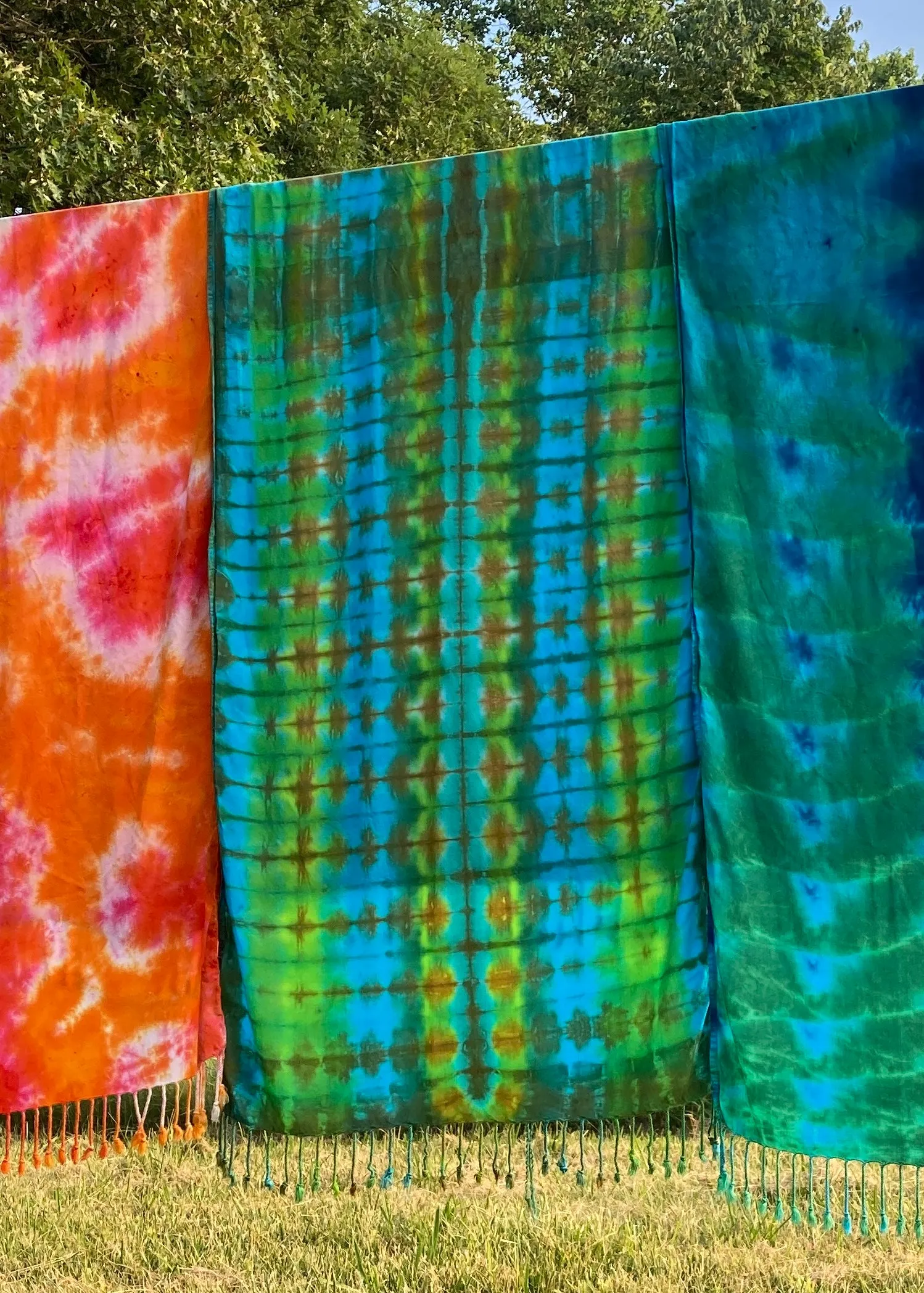 Tie Dye Pashmina