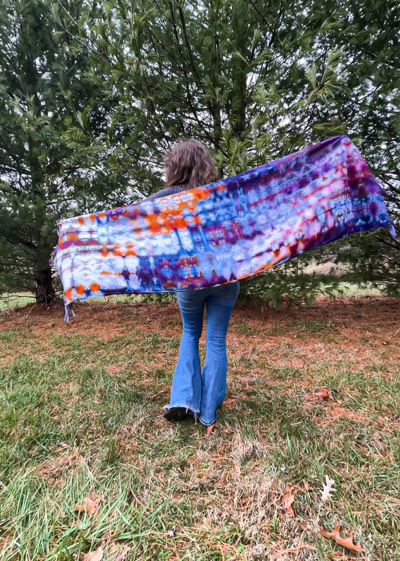 Tie Dye Pashmina