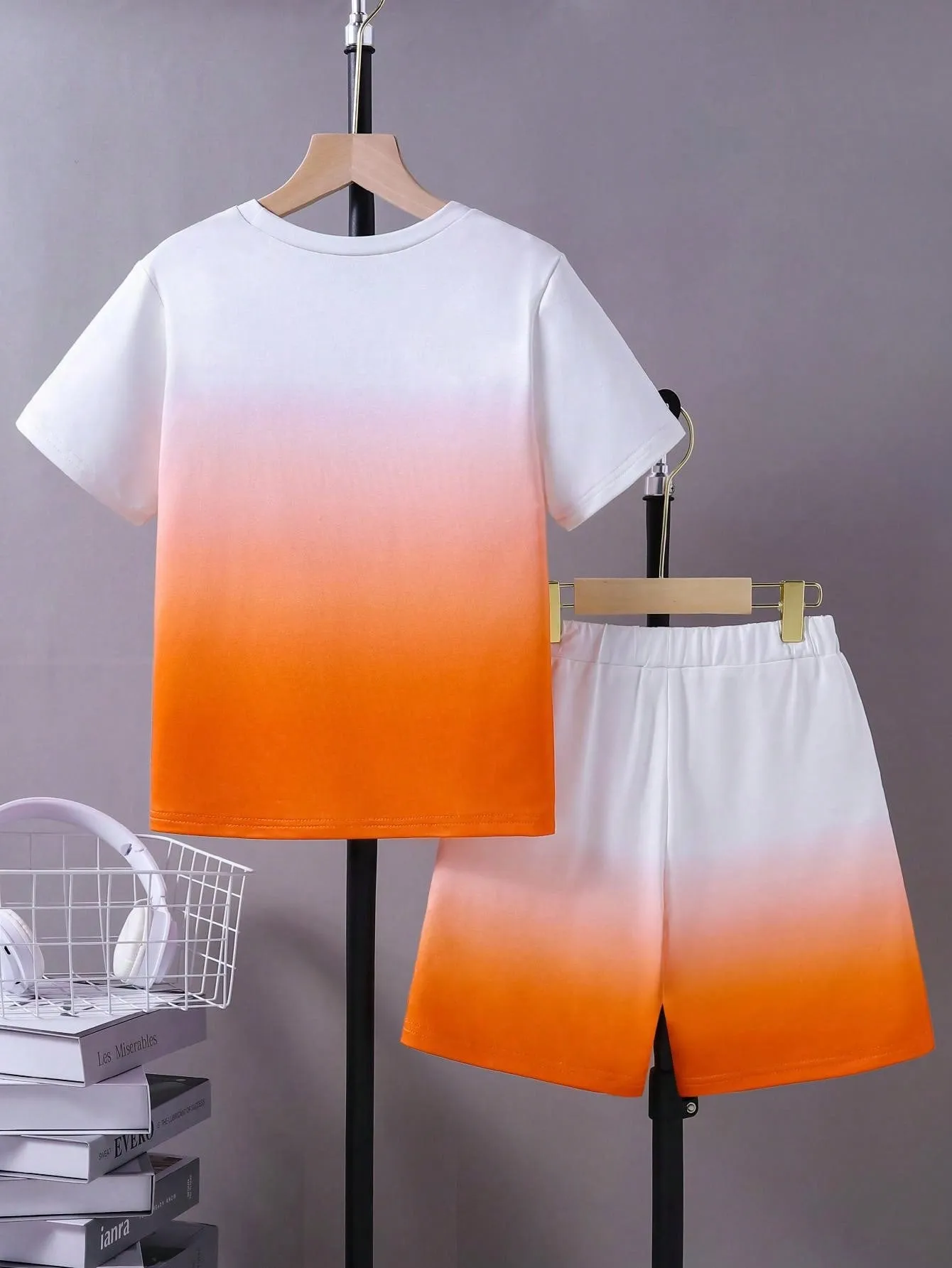 Tie dye personalized t-shirts|  Boy Casual Tie-Dye Short Sleeve T-Shirt