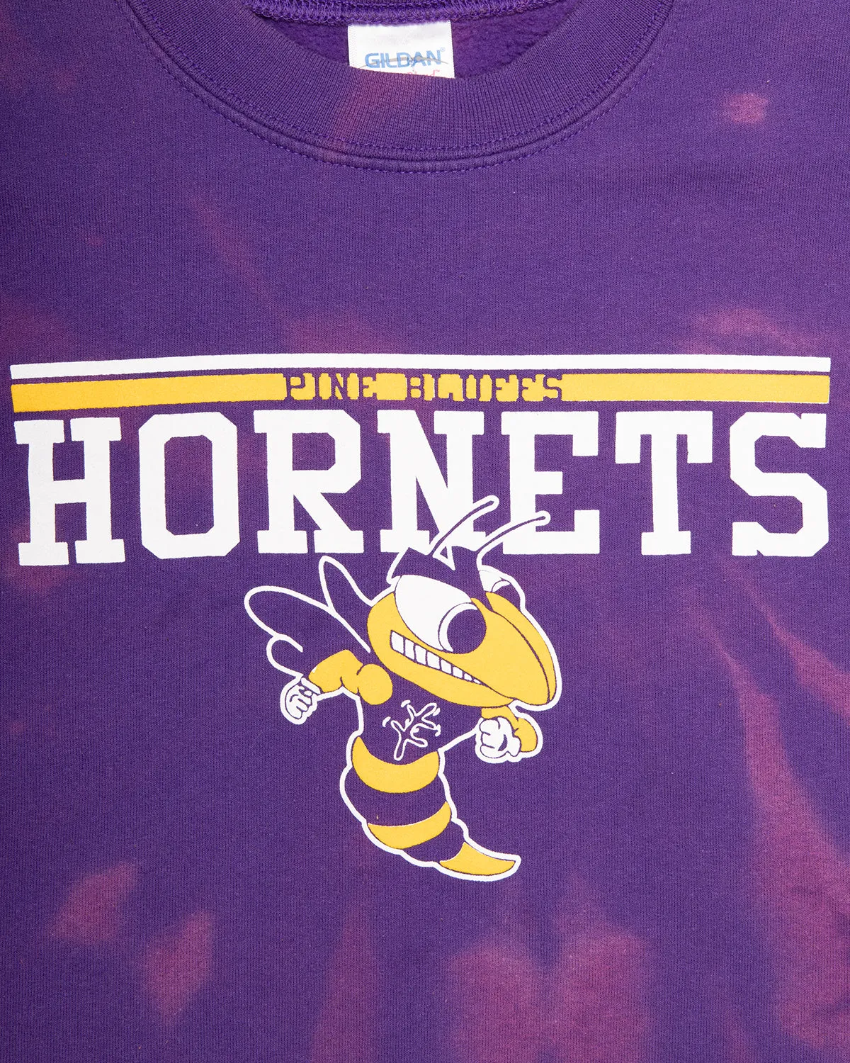 Tie-dye purple sweatshirt