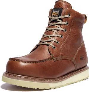 Timberland PRO Unisex-Adult Pro Wedge 6 Inch Moc Soft Toe Industrial Work Boot