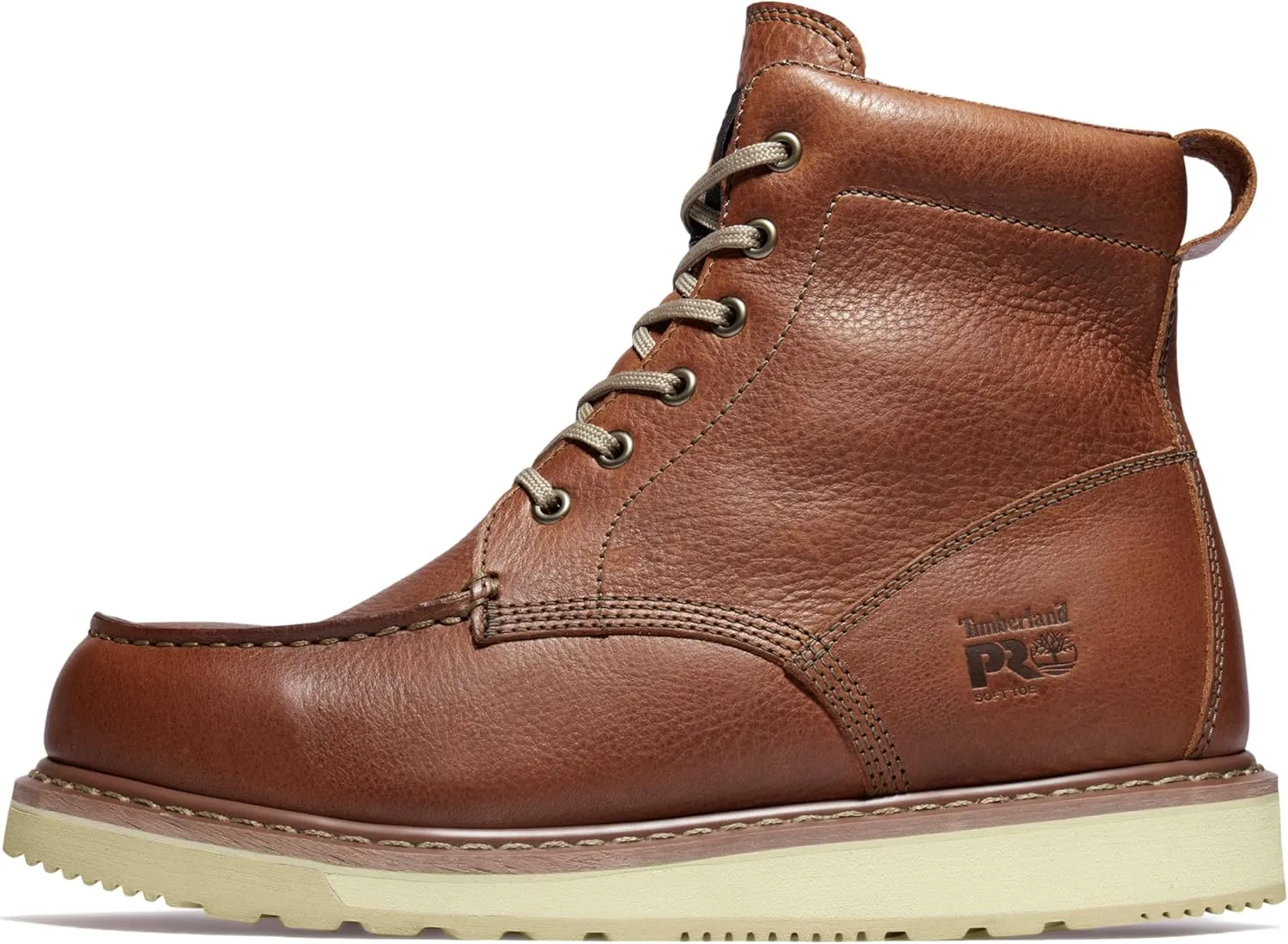Timberland PRO Unisex-Adult Pro Wedge 6 Inch Moc Soft Toe Industrial Work Boot
