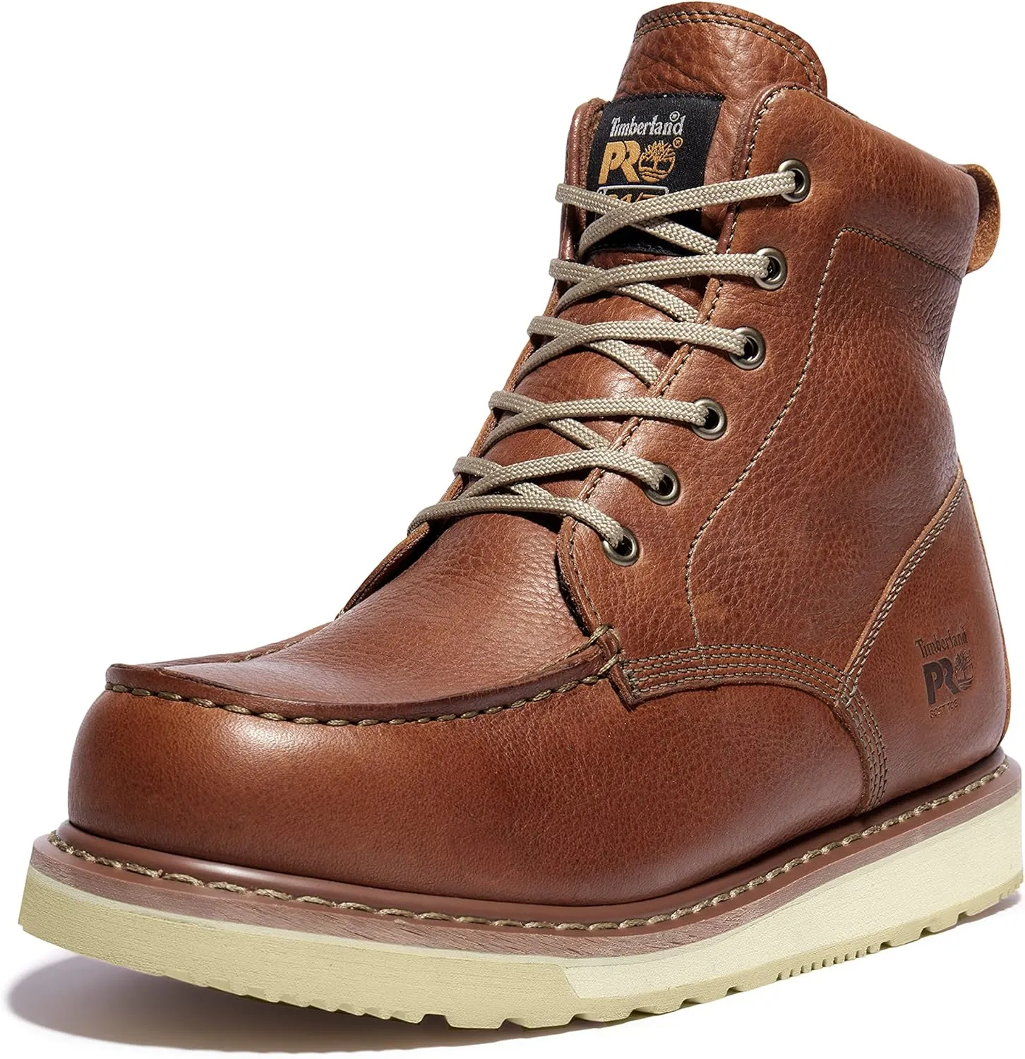 Timberland PRO Unisex-Adult Pro Wedge 6 Inch Moc Soft Toe Industrial Work Boot