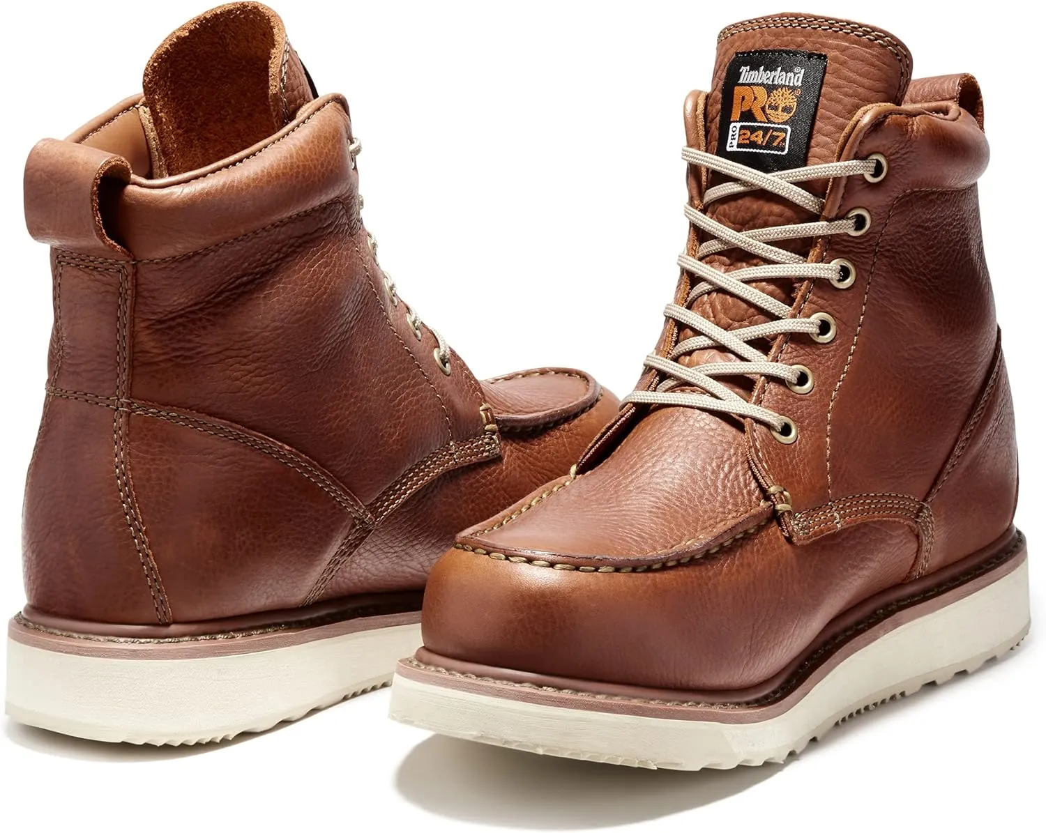 Timberland PRO Unisex-Adult Pro Wedge 6 Inch Moc Soft Toe Industrial Work Boot