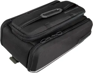 Topeak E-Xplorer TrunkBag, with extendable top & side pannier, 26 Liter, with MTX QuickTrack 2.0, Black