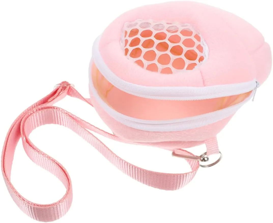 Toyvian Hamster Out Bag Shoulder Strap Guinea Pig Accessories Small Animal Travel Carrier for Squirrel Chinchilla