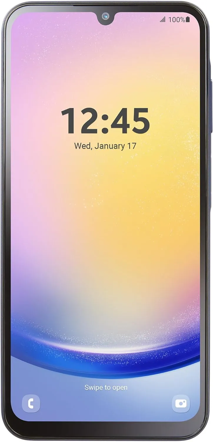 Tracfone | Samsung Galaxy A25 5G | Locked | 128GB |5000mAh Battery | 50MP Main Camera | 6.5-in. AMOLED Display | Black