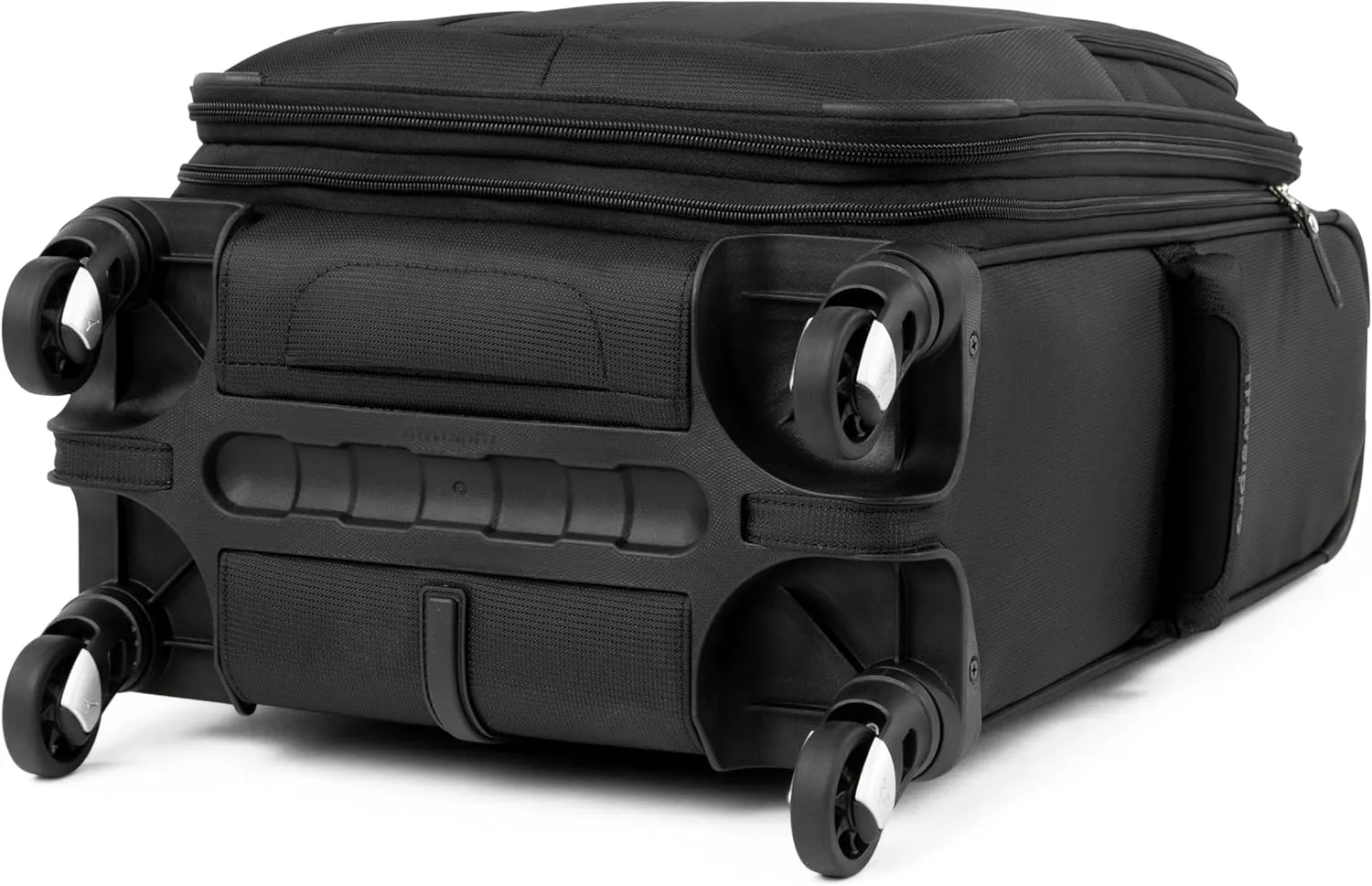 Travelpro Maxlite 5 Softside Expandable Carry on Luggage with 4 Spinner Wheels, Lightweight Suitcase, Men and Women, Black, Compact Carry on 20-Inch