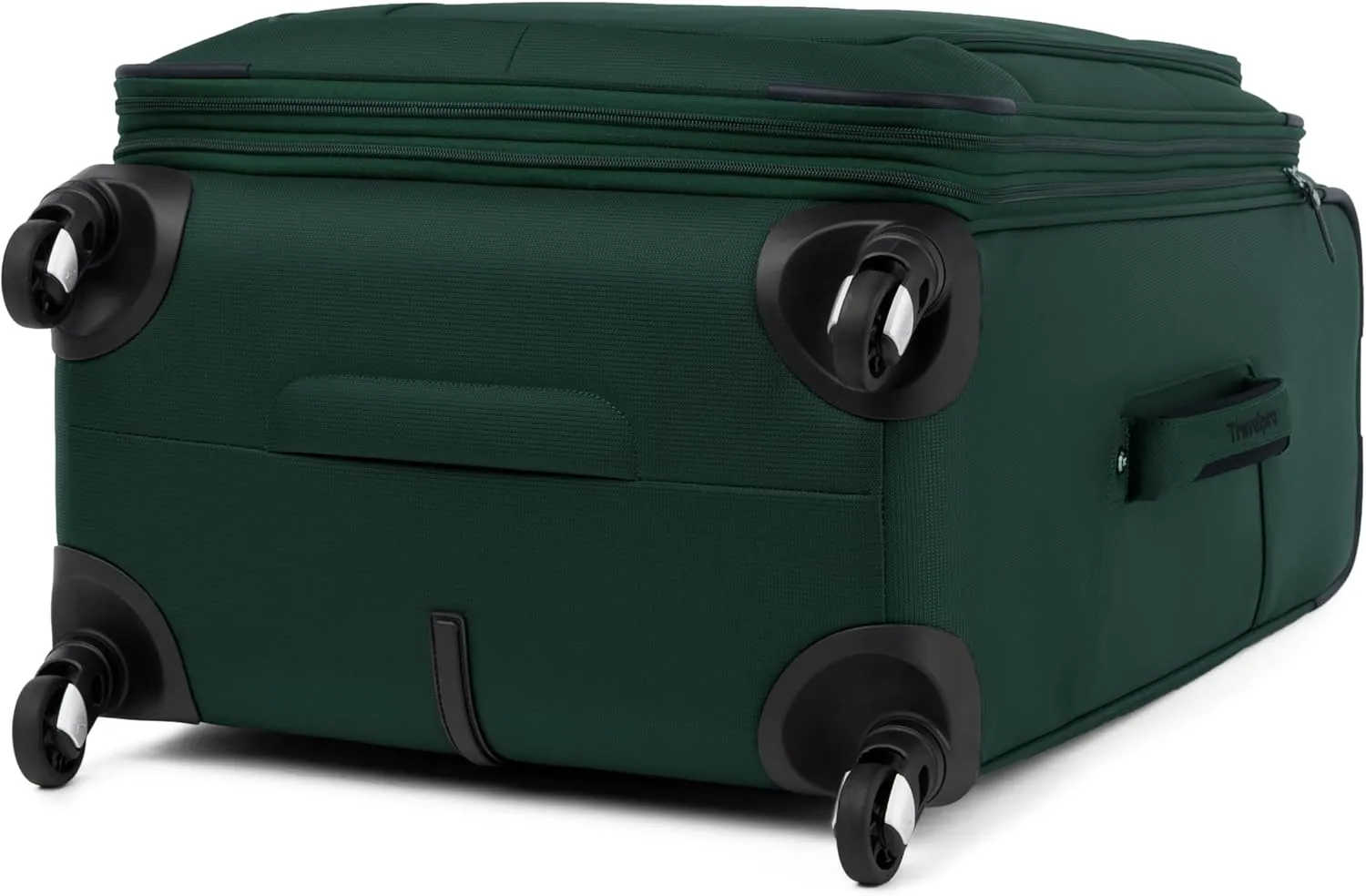Travelpro Maxlite 5 Softside Expandable Luggage with 4 Spinner Wheels, Lightweight Suitcase, Men and Women, Forest Green, Checked-Medium 25-Inch