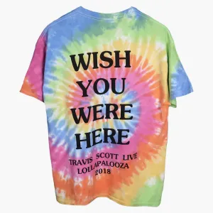 Travis Scott Astroworld Lollapalooza I Went To Astroworld Tee Tie Dye