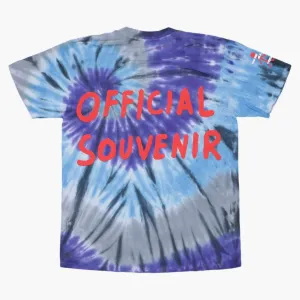Travis Scott Official Souvenir Tee Tie Dye
