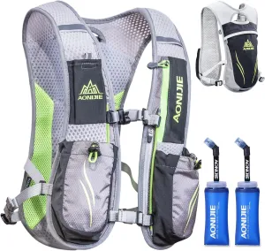 TRIWONDER Hydration Pack Backpack 5L Marathoner Running Race Hydration Vest
