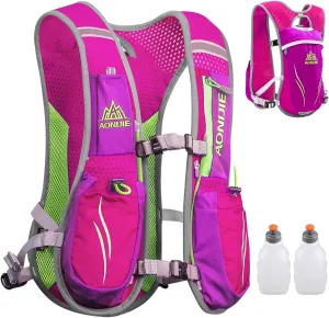 TRIWONDER Hydration Pack Backpack 5L Marathoner Running Race Hydration Vest