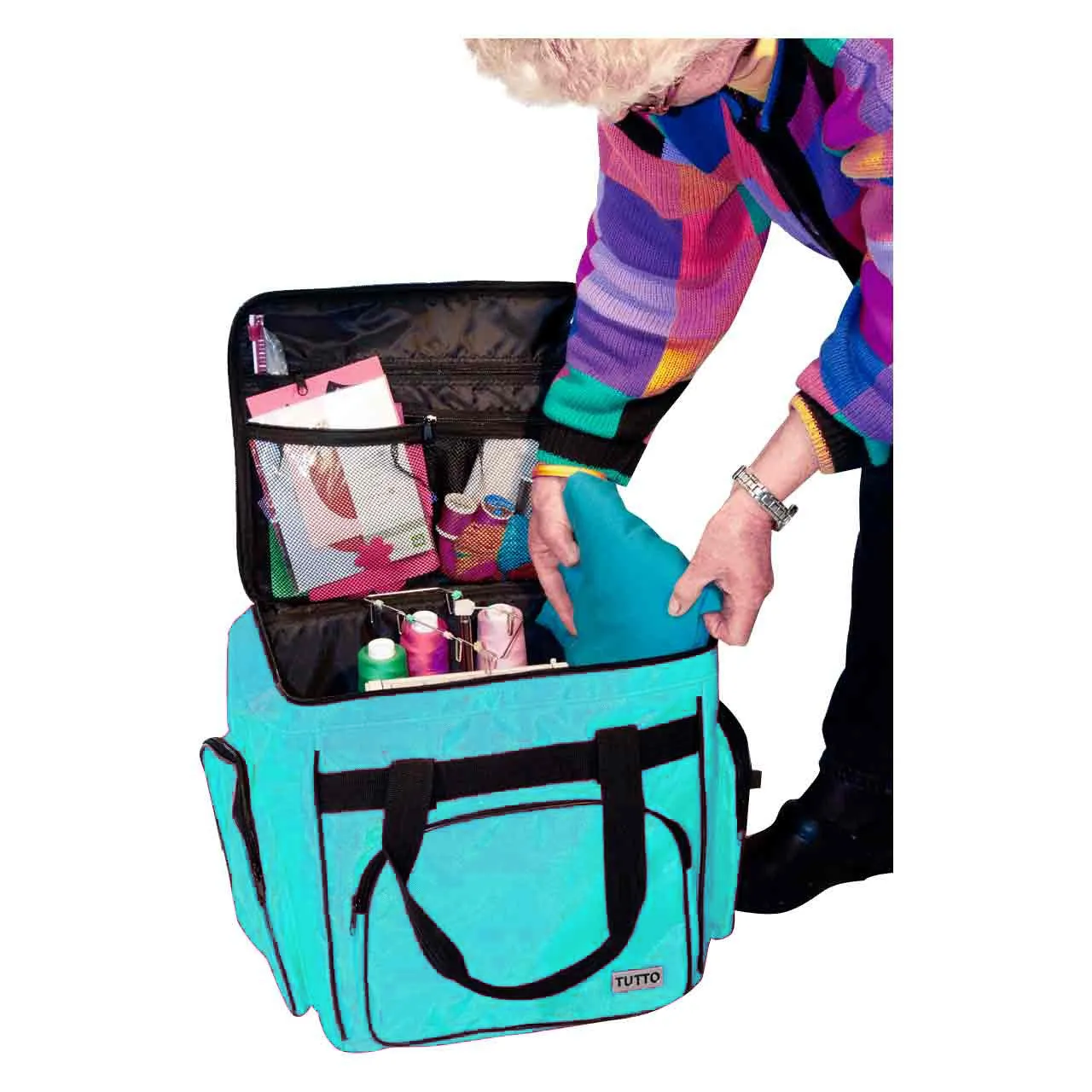 Tutto Fabric/Accessory Bag (Can fill with fabrics or use for retreat)