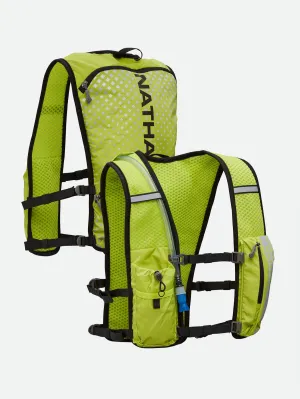 Unisex Hypernight Quick Start 2.0 4 Liter Hydration Pack In Hi Vis Yellow/geo Print