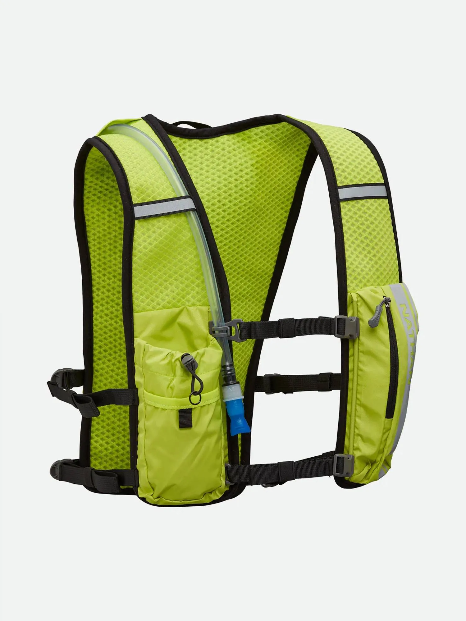 Unisex Hypernight Quick Start 2.0 4 Liter Hydration Pack In Hi Vis Yellow/geo Print