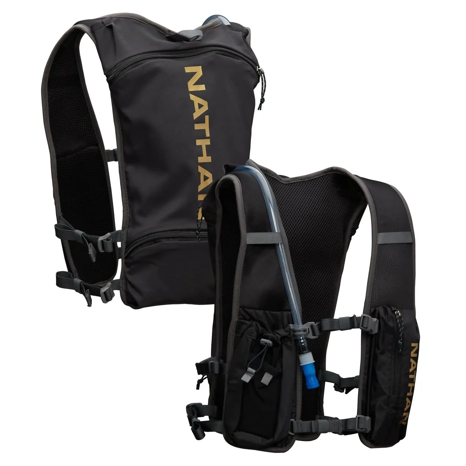 Unisex Quickstart 2.0 4 Liter Hydration Pack In Black/gold