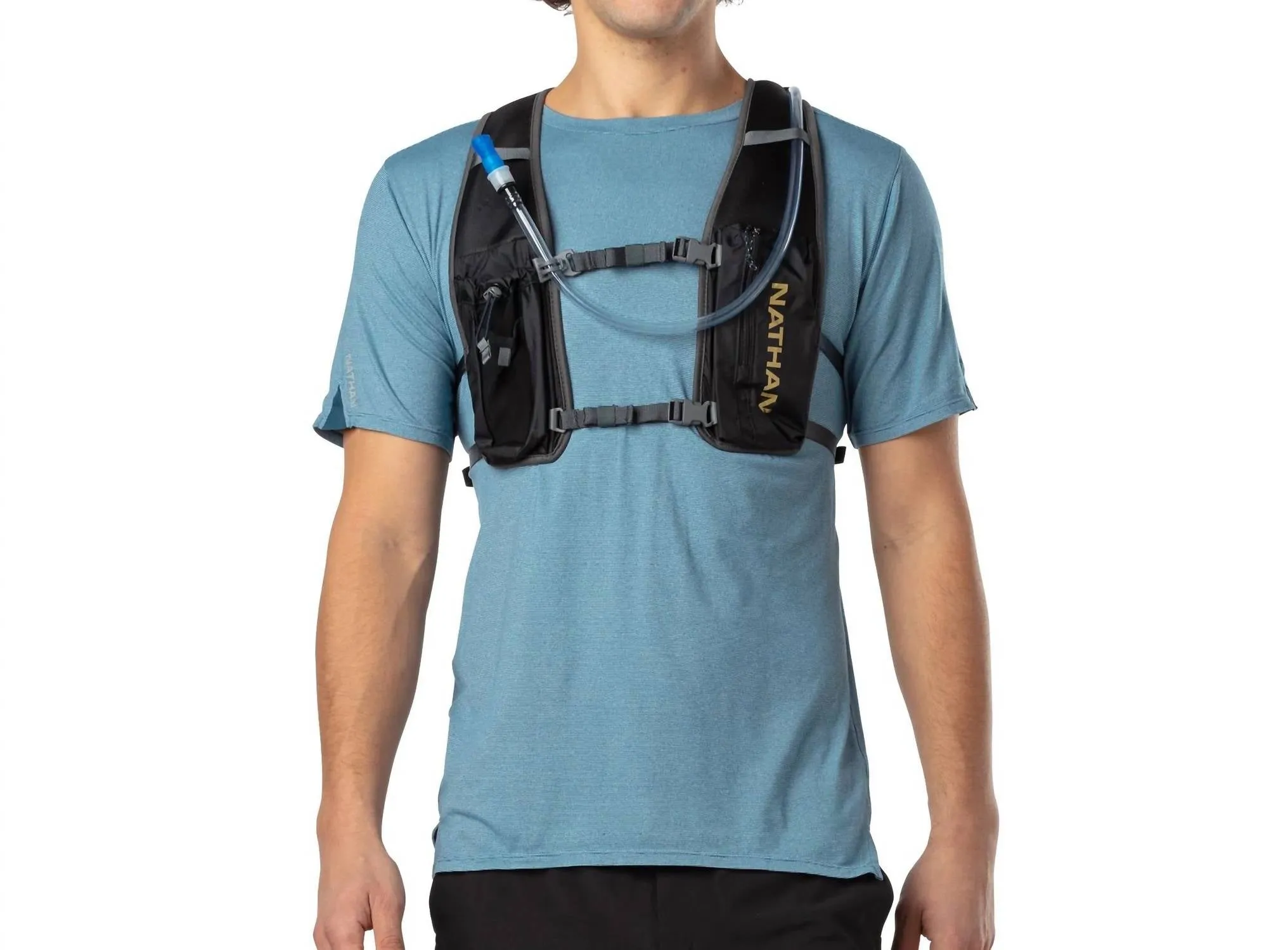 Unisex Quickstart 2.0 4 Liter Hydration Pack In Black/gold