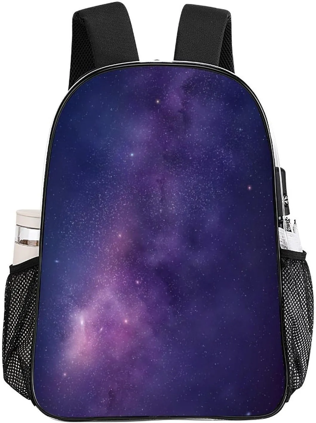Universe Galaxy Outer Space Clear Backpacks PVC Transparent Laptop Backpack Multipurpose Double Shoulder Bag for Men Women Gifts