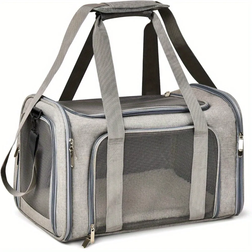 Up To 25Lbs Waterproof Carrier - Large Soft Sided Pet Carrier