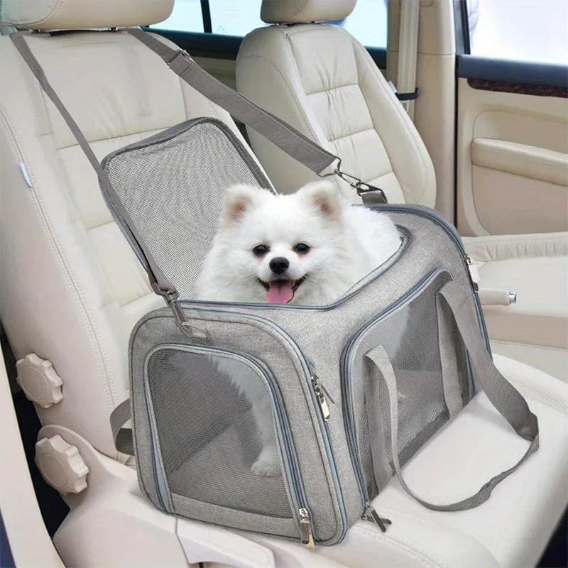 Up To 25Lbs Waterproof Carrier - Large Soft Sided Pet Carrier