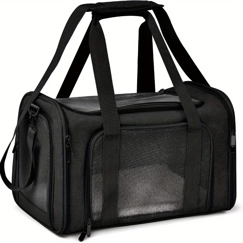 Up To 25Lbs Waterproof Carrier - Large Soft Sided Pet Carrier