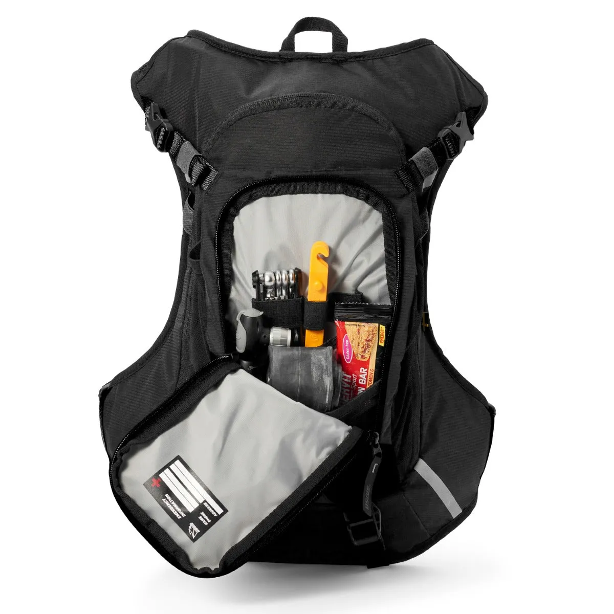 USWE Hydro 12L Hydration Pack - 12L Pack - 3L Bladder - Carbon Black