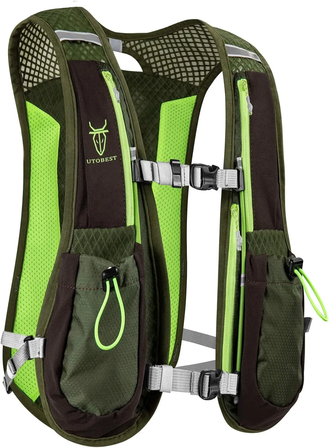UTOBEST Running Vest 5L Red and Green