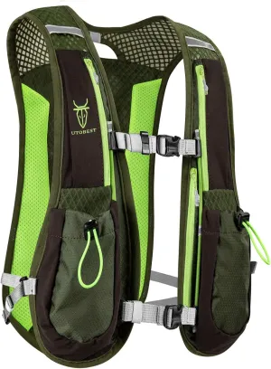UTOBEST Running Vest 5L Red and Green