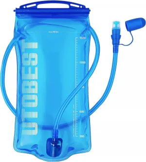 UTOBEST Running Vest 5L Red and Water Bladder Blue 1.5L