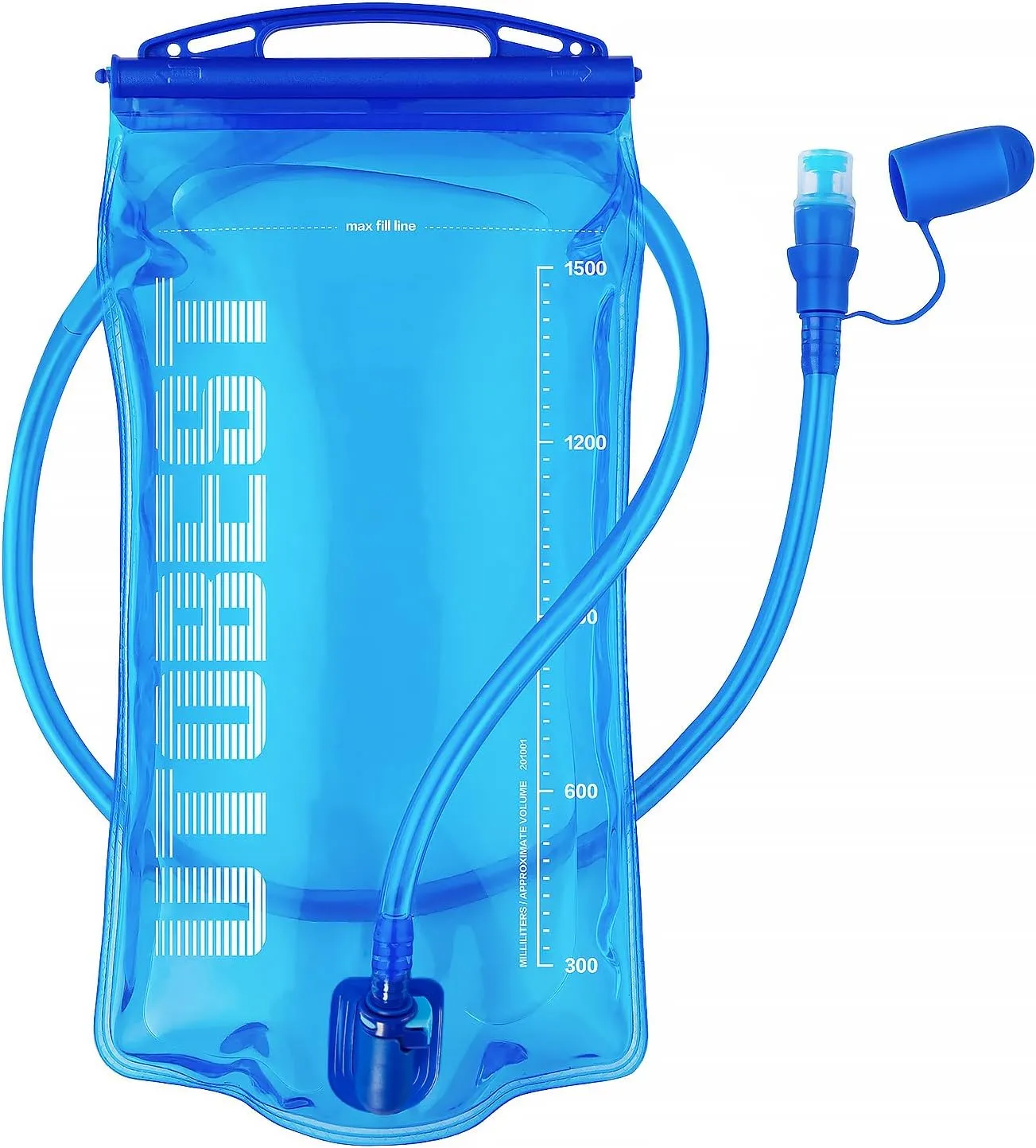 UTOBEST Running Vest 5L Red and Water Bladder Blue 1.5L