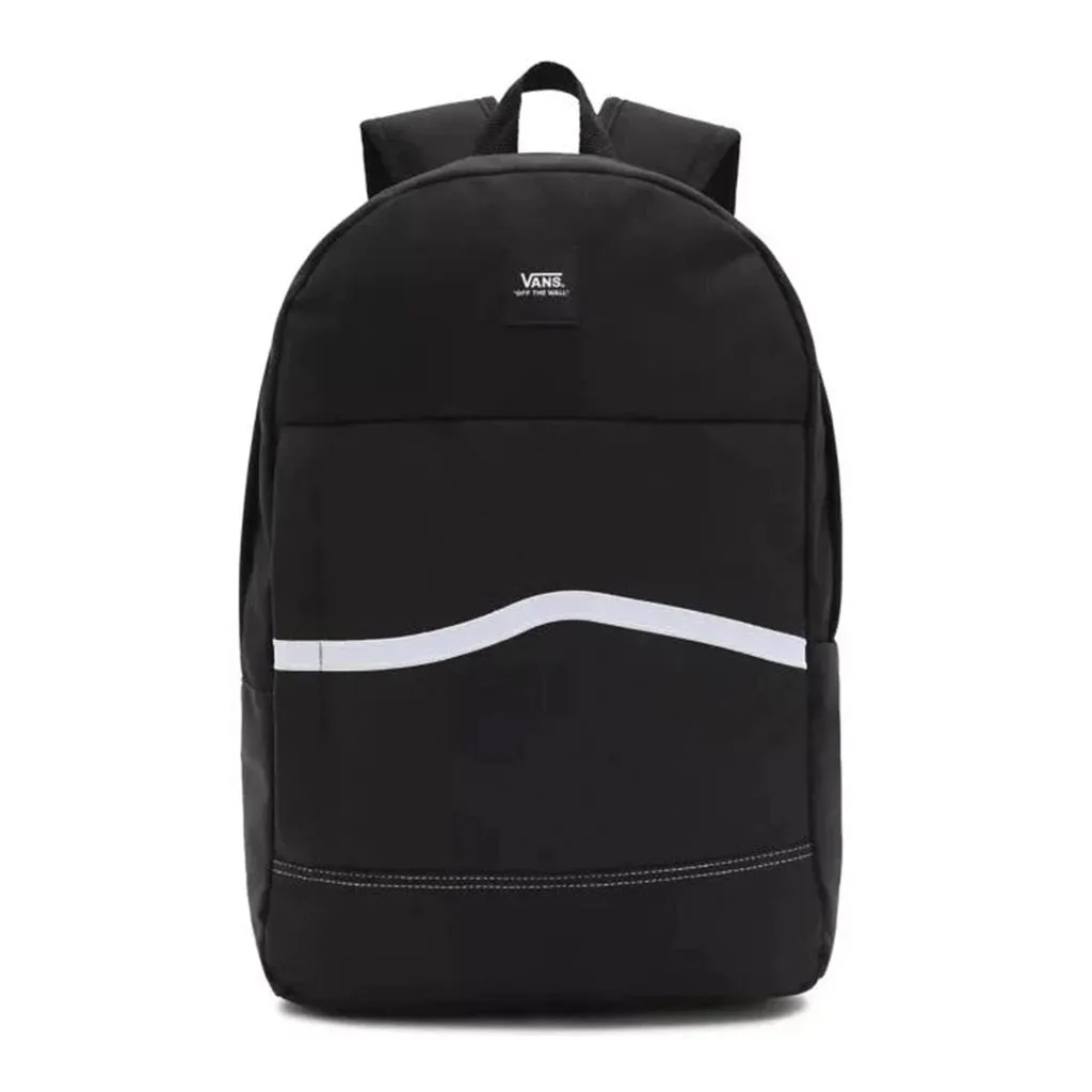 VANS | CONSTRUCT SKOOL 21 LITRE BACKPACK. BLACK / WHITE