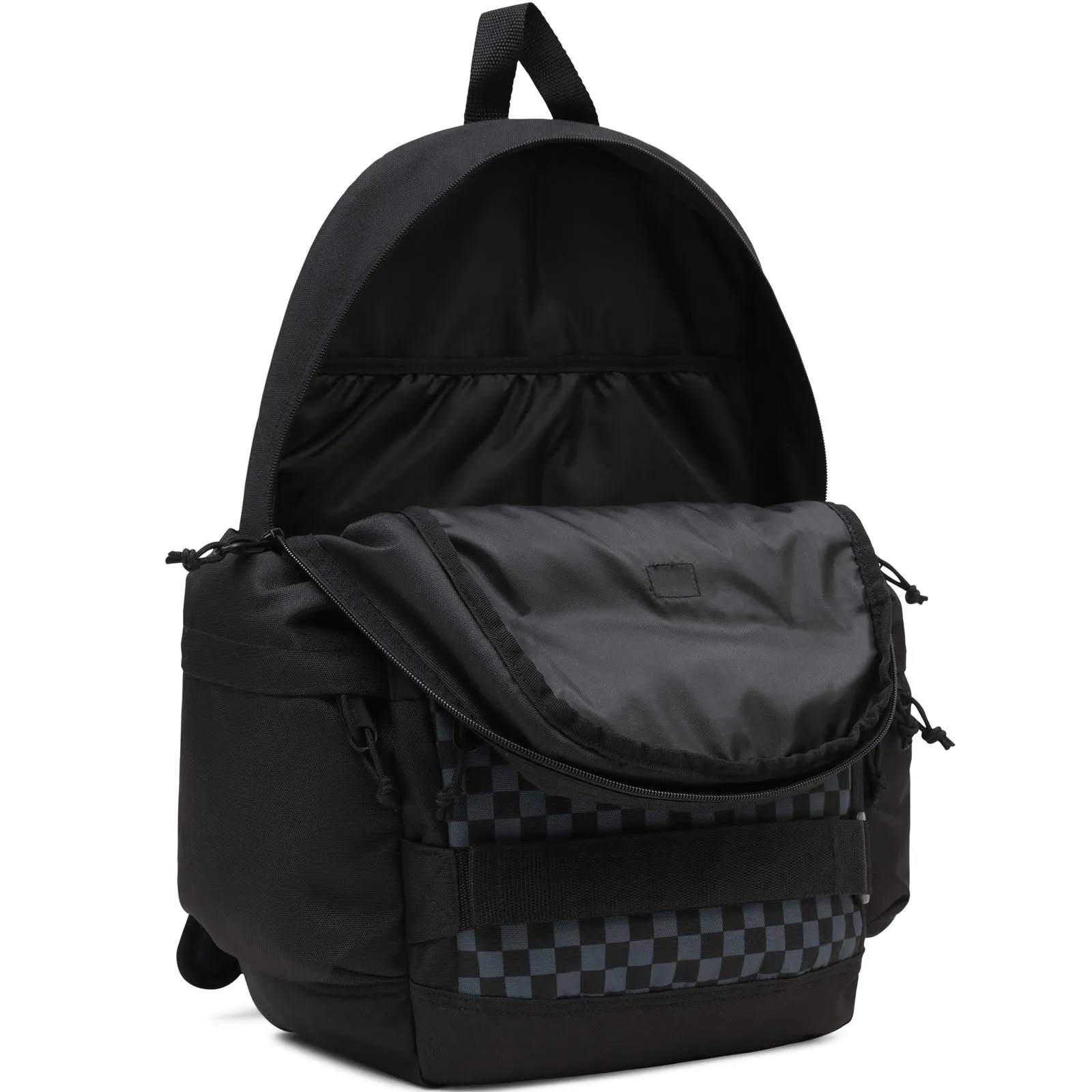 Vans Planned Pack 5 Checkered Backpack - Black