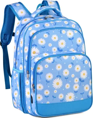 VASCHY Kids backpacks, 16in Water Resistant Boys Girls Backpack for Preschool/Primary/Elementary School Bookbag