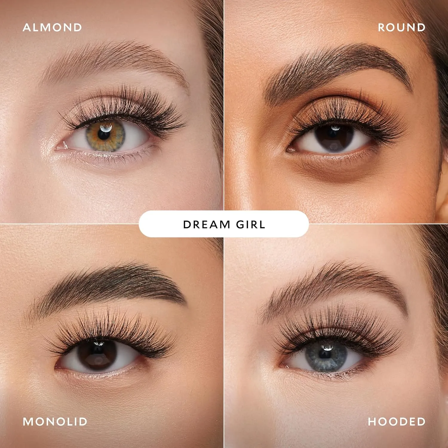 Velour Vegan Luxe Eyelashes, Luxurious Natural False Lashes, Lightweight, Reusable, Handmade Fake Lash Extensions, Wear up to 25 Times, 100% Vegan Mink, Soft & Comfortable, All Eye Shapes