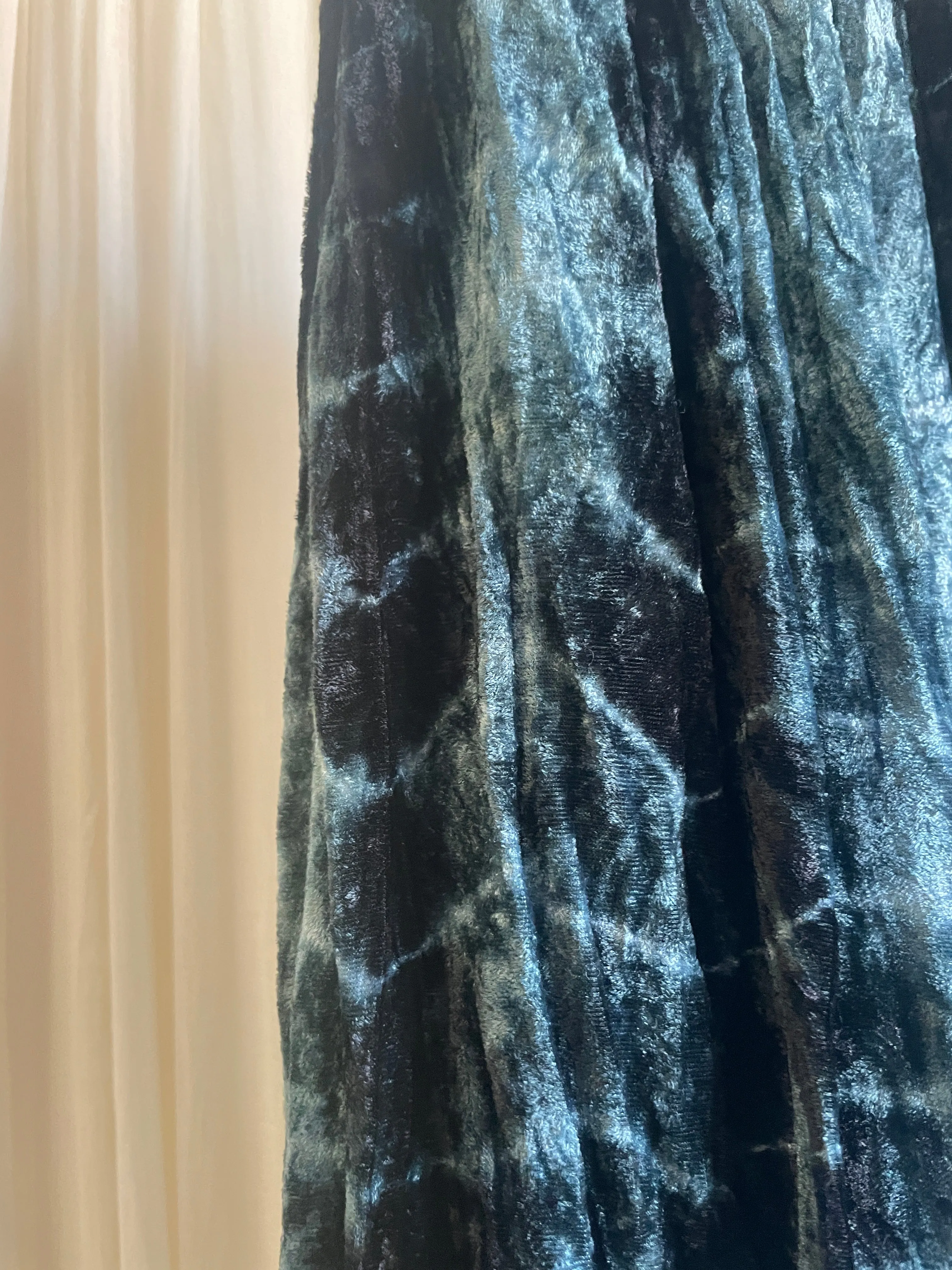 Velvet Flowy Skirt