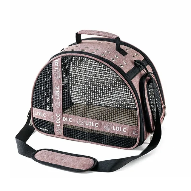Ventilated Mesh Windows Pet Carrier