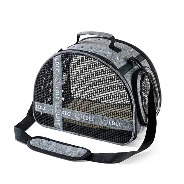 Ventilated Mesh Windows Pet Carrier